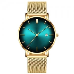 Starry Night Design Men Stainless Steel Watch