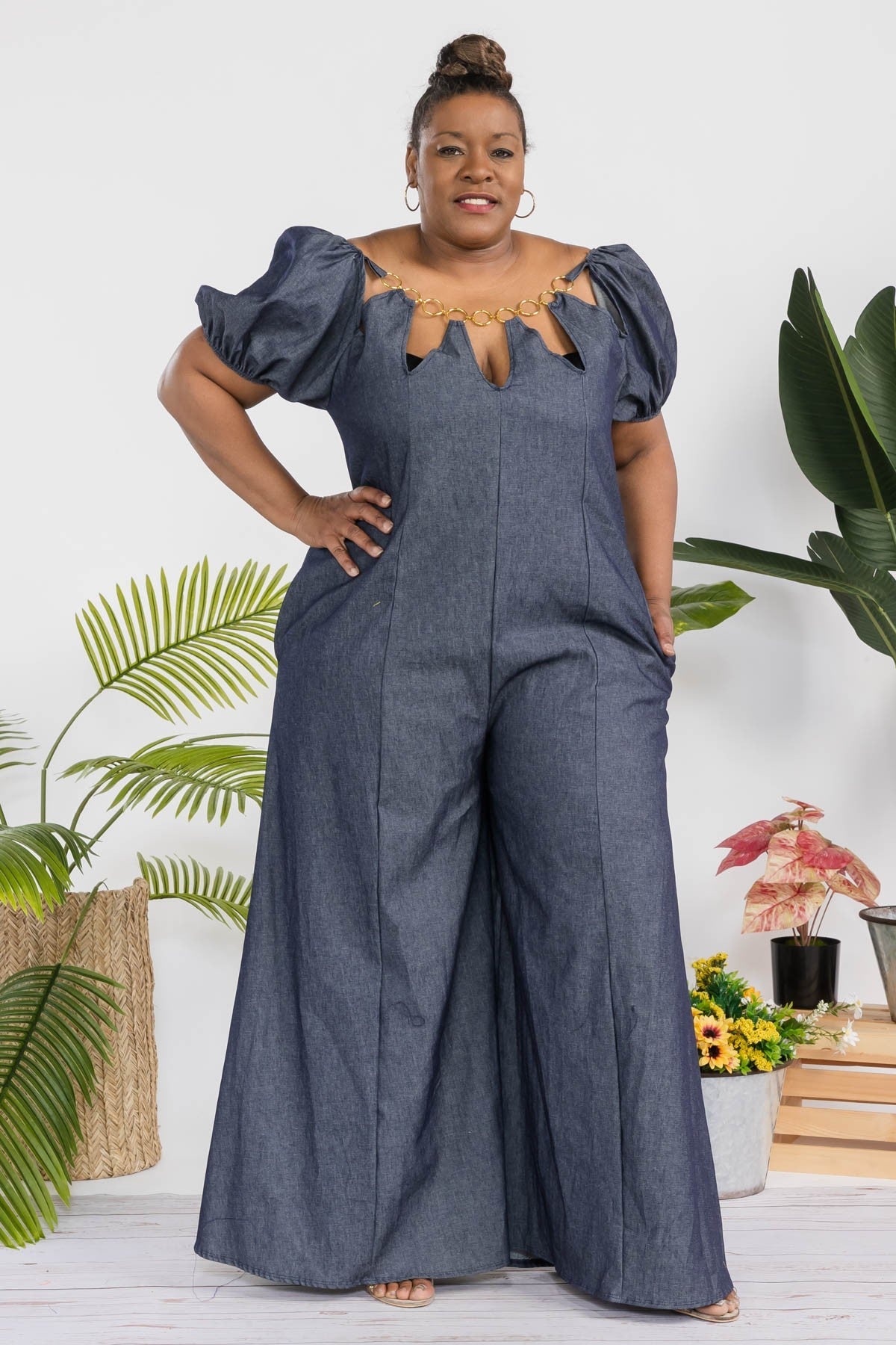 Denim Jumpsuit