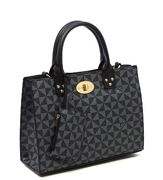 3-in-1 Monogram Satchel Value Set