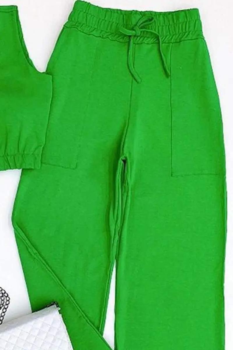 CROP TANK TOP WIDE LEG PANTS SET