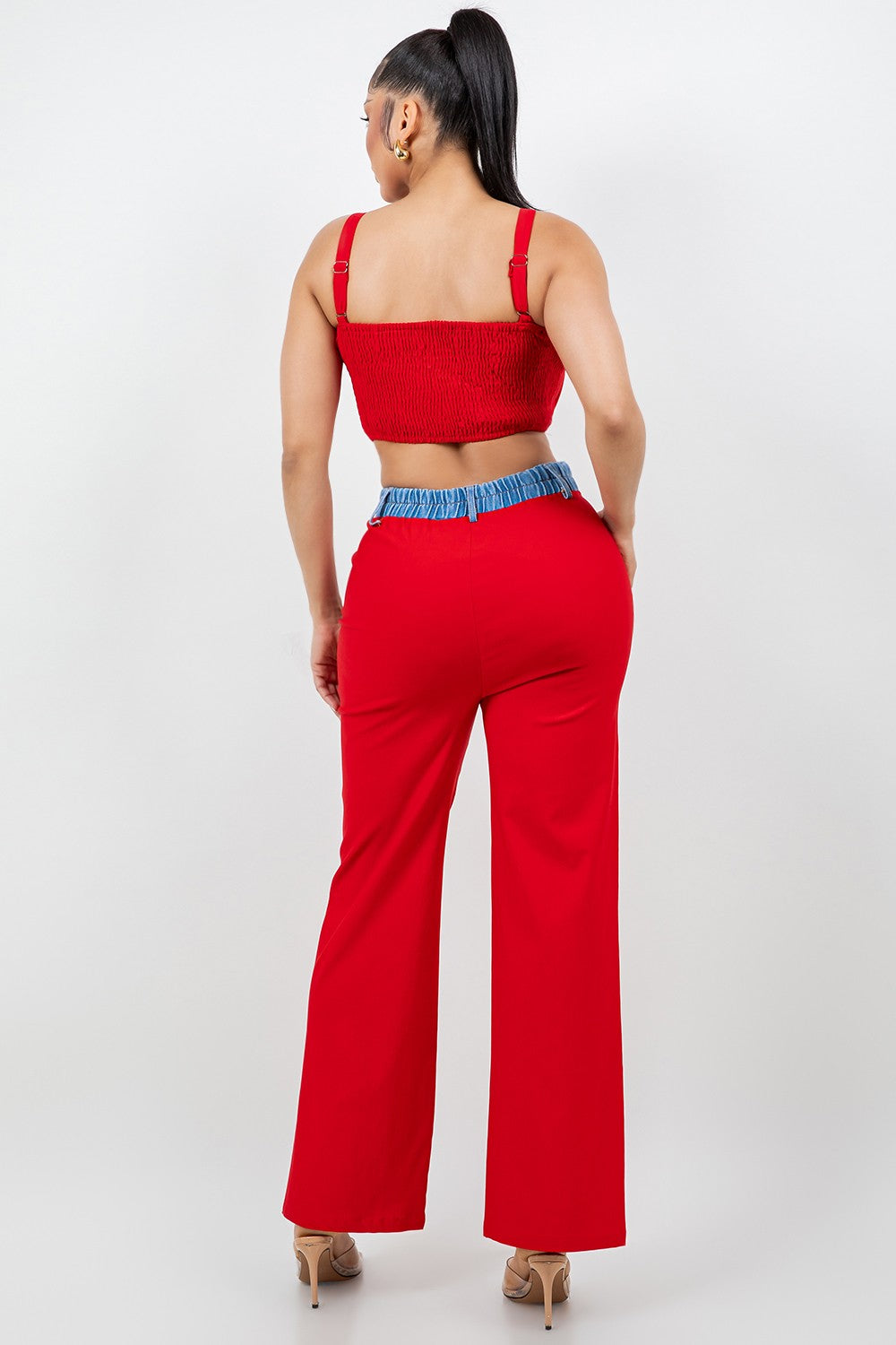 Two-pieces pants set