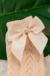 KNEE HIGH HOLLOW OUT MESH SOCK FOR BABY, (1PCS)