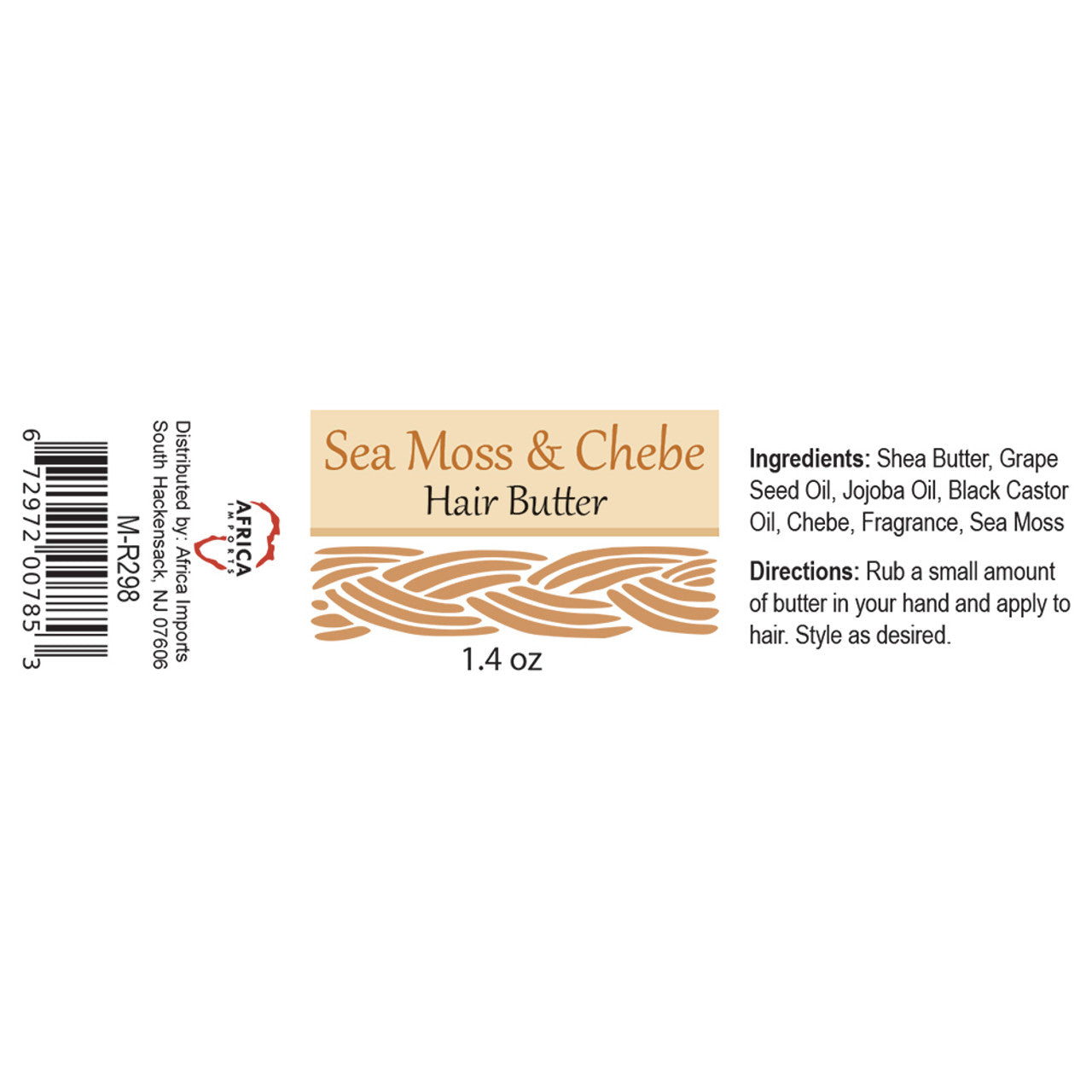 Sea Moss & Chebe Hair Butter