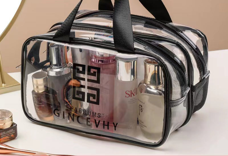 Multi-functional Wet and Dry Large Capacity Waterproof Cosmetic Bag