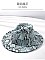 TRENDY SNAKE PRINT FEDORA HATS