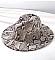 TRENDY SNAKE PRINT FEDORA HATS