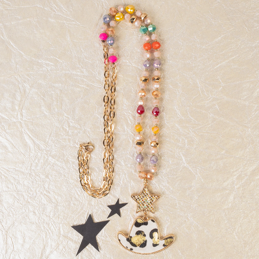 Cowboy Hat Necklace