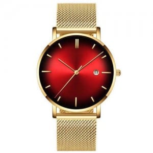 Starry Night Design Men Stainless Steel Watch