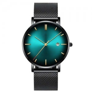 Starry Night Design Men Stainless Steel Watch
