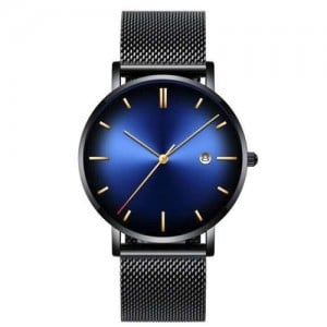 Starry Night Design Men Stainless Steel Watch