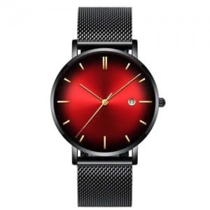 Starry Night Design Men Stainless Steel Watch