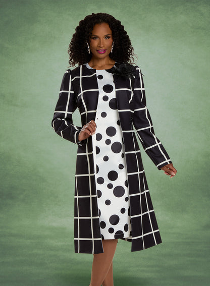Print Crepe Jacket Dress Set