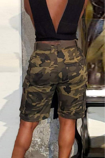 CAMO BERMUDA SHORTS