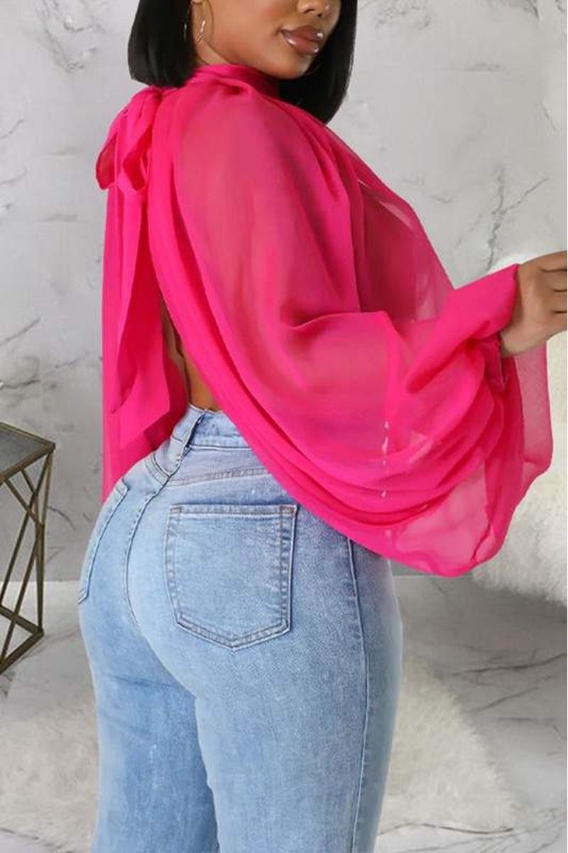 CHIFFON BLOUSE SHIRT