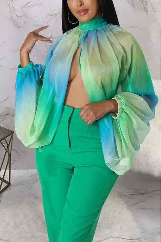 CHIFFON BLOUSE SHIRT