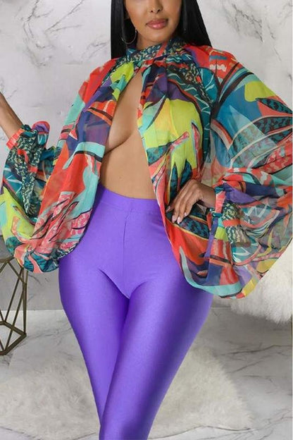 CHIFFON BLOUSE SHIRT
