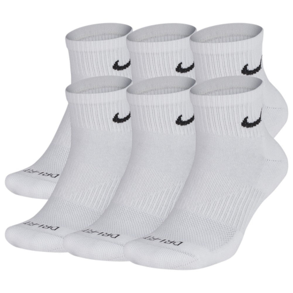 Nike Men's Socks Athletic Ankle Socks Pack of 6