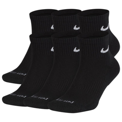 Nike Men's Socks Athletic Ankle Socks Pack of 6
