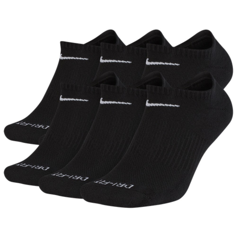 Nike Men's Socks Dri-Fit No-Show Socks Pack of 6