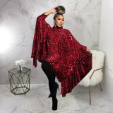 Long Leopard Print Shawl