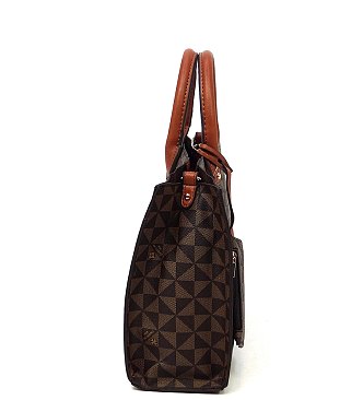 3-in-1 Monogram Satchel Value Set