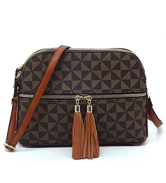 PM Monogram Multi Compartment Dome Crossbody Bags
