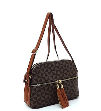 PM Monogram Multi Compartment Dome Crossbody Bags