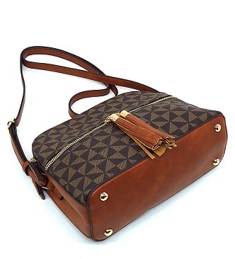 PM Monogram Multi Compartment Dome Crossbody Bags