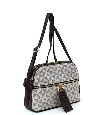 PM Monogram Multi Compartment Dome Crossbody Bags