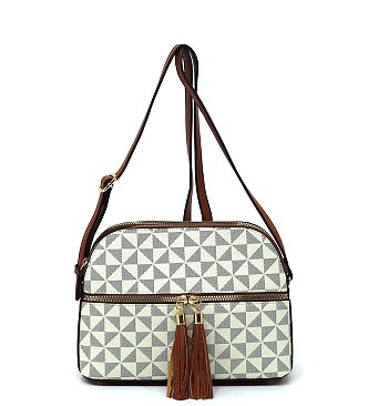 PM Monogram Multi Compartment Dome Crossbody Bags