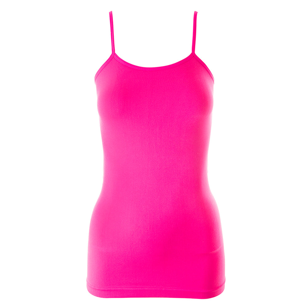 SEAMLESS SPAGHETTI STRAP TANK TOPS
