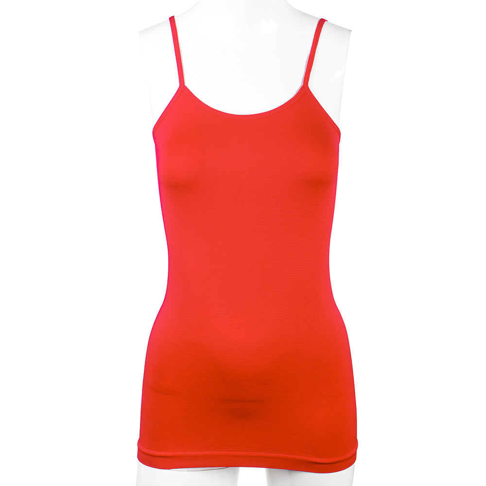 SEAMLESS SPAGHETTI STRAP TANK TOPS