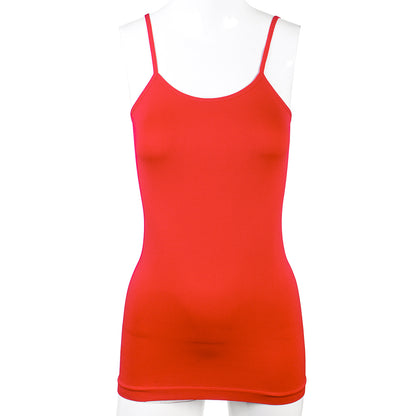 SEAMLESS SPAGHETTI STRAP TANK TOPS