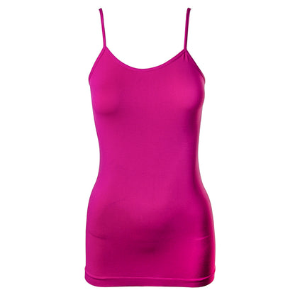 SEAMLESS SPAGHETTI STRAP TANK TOPS