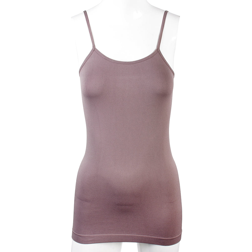 SEAMLESS SPAGHETTI STRAP TANK TOPS