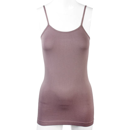 SEAMLESS SPAGHETTI STRAP TANK TOPS