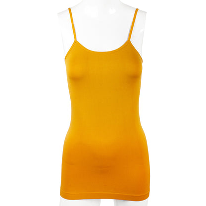 SEAMLESS SPAGHETTI STRAP TANK TOPS