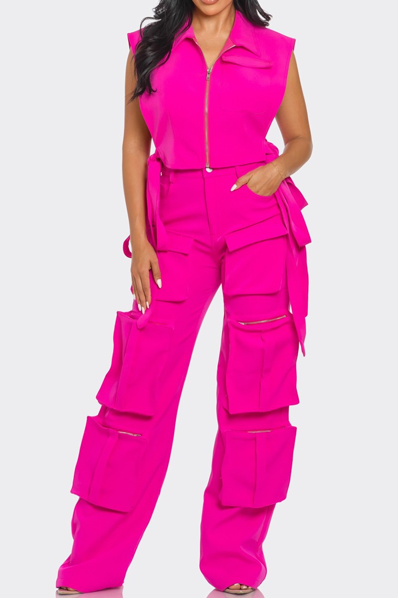 Vivid Pink Cargo Matching Set