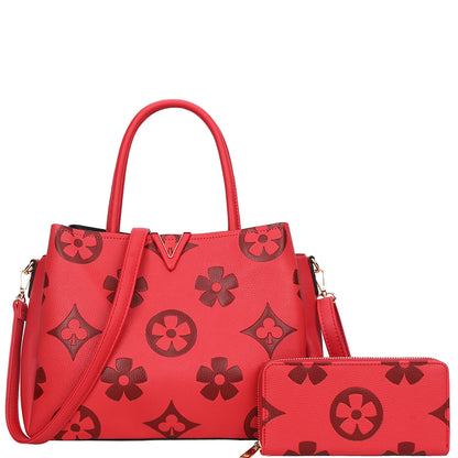 SATCHEL BAG WITH WALLET SET