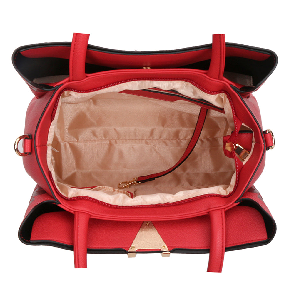 SATCHEL BAG WITH WALLET SET