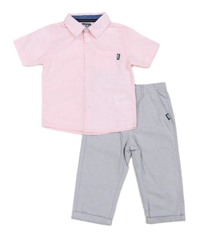 2PC DKNY SHIRT PANTS SET