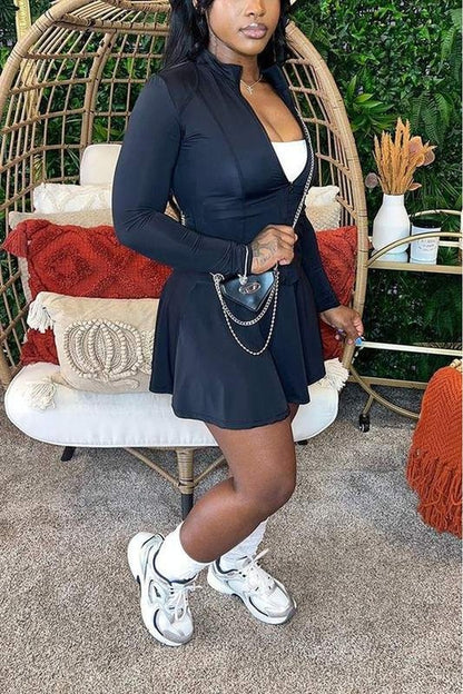 SHIRT AND MINI SKIRT SET