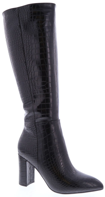 CROCO PRINT BOOTS