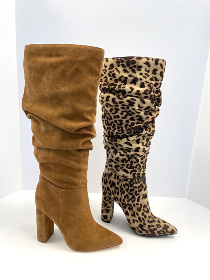 POINTED TALL BOOTS