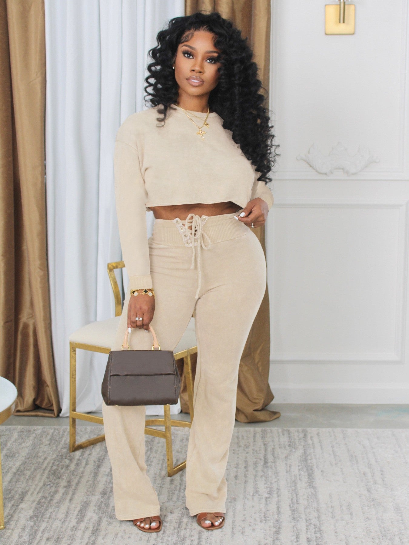Urban Textured 2-Piece Set