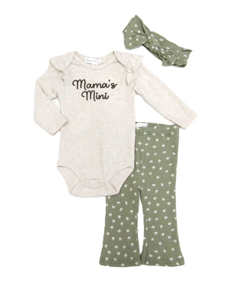 3PC BODYSUIT PANTS SET