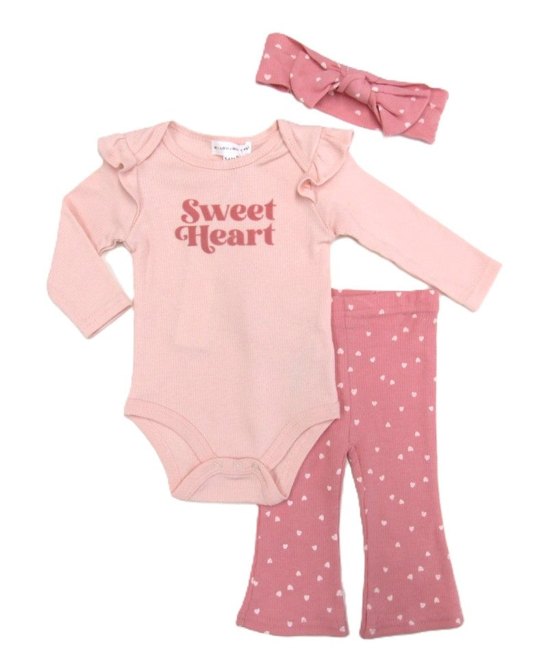 3PC BODYSUIT PANTS SET
