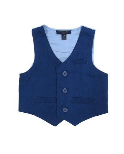4PC VEST PANTS SET