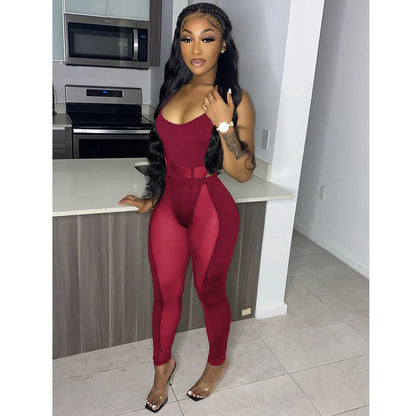 Sexy Mesh Nightclub Two Piece Set