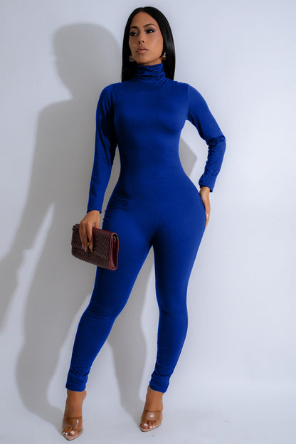 TURTLE NECK JUMPSUITS